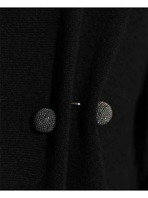 DRESS WITH PIERCING DETAIL FABIANA FILIPPI | ABD215F141825 NERO